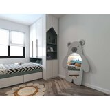 Hanah home podno ogledalo bear, 110 cm x 150 cm, sivo Cene