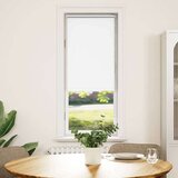 vidaXL rolo zatemnjena bela 60x150cm tkanina širina 55,7cm poliester | Shoptok.si