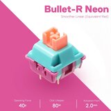 Redragon Bullet-R A113 mehanska stikala 24 kosov | Shoptok.si