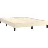  Okvir za krevet krem 140x190 cm od umjetne kože | shoptok.hr
