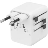 Gembird TPA-1A2C20-01-W univerzalni adapter za napaјanje za sve zemlje USB + Type-C punjač 20W, Beli | Eponuda.com