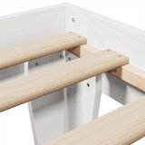 vidaXL Okvir kreveta bez madraca bijeli 100x200 cm konstruirano drvo | shoptok.hr