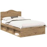 Konstrukcija postelje Oreh 120 x 200 cm Masivno borovo les, (5000102144) | Shoptok.si