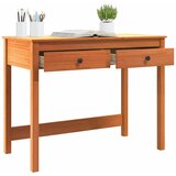  Stol s ladicama Max smeđa 100 x 50 x 78 cm Čvrsto borovo drvo | shoptok.hr