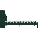  Okvir za krevet Tamnozelena 100 x 200 cm Baršun - Tamnozelena 100 x 200 cm | shoptok.hr