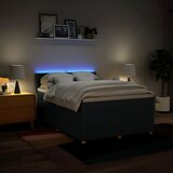  Krevet s oprugama i madracem plavi 140x200 cm od tkanine | shoptok.hr