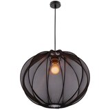 Candellux Lighting Crna viseća svjetiljka s tekstilnim sjenilom ø 52 cm Mellow – | shoptok.hr