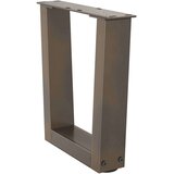  Noge za klubsko mizico v obliki črke V 2 kosa naravno jeklo 30 x (30-31,3) cm jeklo, (22123860) | Shoptok.si