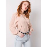Och Bella Shirt-TW-KS-BP-195A.22-beige | Shoptok.si