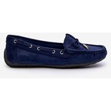 Boto Women's Navy Suede Moccasins Si Passione | shoptok.hr