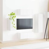  Komplet TV omaric 4 pcs Bela Konstruiran les, (5000132195) | Shoptok.si