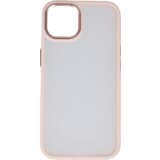 Satin silikonski ovitek za Samsung Galaxy S22 5G - prozorno roza | Shoptok.si