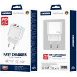Jellico EU11 20W PD 1XUSB-C 1XUSB QC3.0 STENSKI POLNILEC ZA TELEFON, (5000337817) Cene