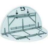  Okrogla Catering Miza, Zložljiva, 1500x740mm | Shoptok.si