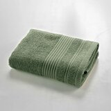 Douceur d intérieur Kaki zelena bombažna brisača iz frotirja 50x90 cm Tendresse – Cene