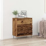  Straniščna omarica z predali Stari les 60x35x70 cm Izdelan les | Shoptok.si