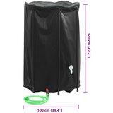  Spremnik za vodu sa slavinom sklopivi 1000 L PVC | shoptok.hr