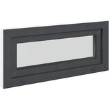  Prozor za podrum RISOR 90 x 40 cm PVC i staklo Antracit | shoptok.hr