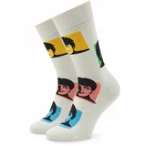 Happy Socks BEATLES SILHOUETTES Klasične čarape, bež, veličina