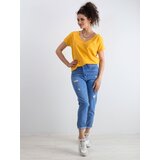 BASIC Feel Good T-shirt-RV-TS-4832.37P-Light Orange | Shoptok.si