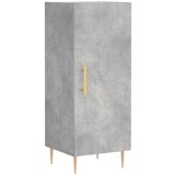  Visoka komoda siva betona 34 5x34x180 cm od konstruiranog drva | shoptok.hr