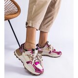 Gemre Pink sneakers adorned with animal motif Soria | ePonuda.com