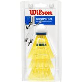 Wilson dropshot 3 clamshel, loptica za badminton najlon, žuta WRT6048YE Cene
