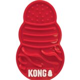Kong lizalna podloga za priboljške licks l, rdeča - 17,8 x 10,8 cm | Shoptok.si