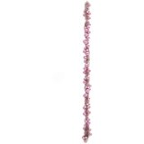 vidaXL Garland od božićnih kuglica Ružičasta 186 cm Polistiren | shoptok.hr