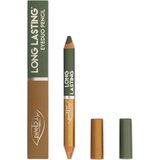 puroBIO cosmetics Long Lasting Kingsize Eyeshadow Duo Pencil - 102L - Gold/Moss Green Cijene
