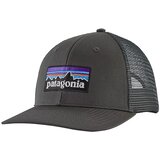 Patagonia P-6 Logo Trucker Kapa s šiltom forge grey | Shoptok.si