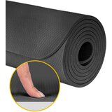 Rebel ACTIVE Strunjača (prostirka) za jogu, pilates i fitnes, 200x90 cm, debljina 1 cm, materijal TPE, crna boja, model RBA-3159-BK | Eponuda.com