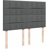  Okvir kreveta s oprugama i madrac svjetlosivi 140x200cm tkanina | shoptok.hr