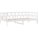  Dnevni krevet s ladicama bez madraca bijeli 80x200 cm masivno drvo | shoptok.hr