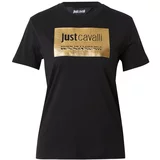 Just Cavalli Majica zlata / črna