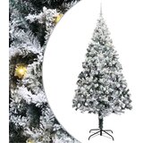  Umjetno božićno drvce Bijelo 240 cm PVC i Čelik i Plastika | shoptok.hr