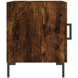  Noćni ormarići 2 kom boja dimljenog hrasta 40x40x50 cm drveni | shoptok.hr
