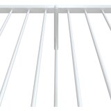  Metalni okvir kreveta uzglavlje i podnožje bijeli 80x200 cm | shoptok.hr