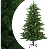  Umjetno božićno drvce 180 cm 300 LED lampica Topla bijela - 180 cm s LED svjetlima | shoptok.hr