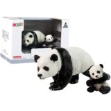  Set of 2 Panda Figures with a Young Panda Animals of the World Series | shoptok.hr