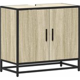 Maison Chic Kopalniška omarica za umivalnik - Umivalniška omarica sonoma 65x33x60 cm inž. les, (21758857) Cene