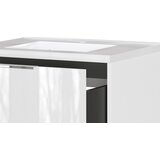 Germania Bijeli zidni ormarić za ispod umivaonika u sjajnom dekoru 61x61 cm Celano – | shoptok.hr