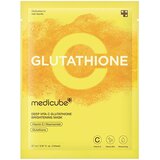 MEDICUBE Deep Vita C Glutathione Brightening Mask revitalizacijska maska iz platna 27 ml | Shoptok.si