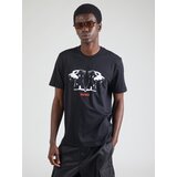 Hugo Majica 'Dobero' crvena / crna / bijela | shoptok.hr