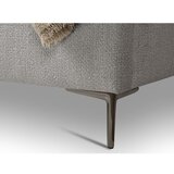 Makamii Svijetlo sivi tapecirani bračni krevet s podnicom 180x200 cm Makana – | shoptok.hr