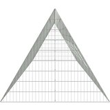 Kavez za piliće Srebrno 650 x 100 x 85 cm Cinkani čelik | shoptok.hr