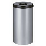 V-Part Samougasljiv koš za smeti 50 L srebrn in črn, (20987348) | Shoptok.si