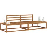  Set vanjskih sofa 2 Komad Prirodna 230 5 x 83 x 73 cm | shoptok.hr