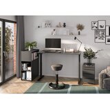 Germania Električna dvižna pisalna miza v hrastovem dekorju 80x160 cm – | Shoptok.si