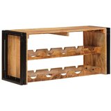  Stalak za vino Smeđa 100 x 45 x 33 cm Čvrsto Grubo Drvo Manga | shoptok.hr